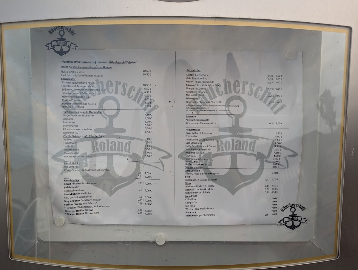 Räucherschiff Roland Photo Menu 5