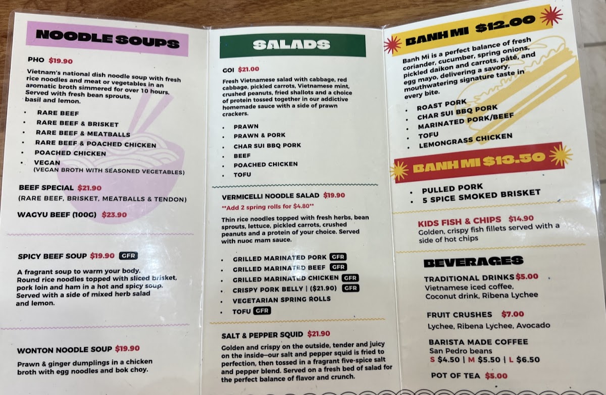 Banh Mi Pho-Natic Photo Menu 1