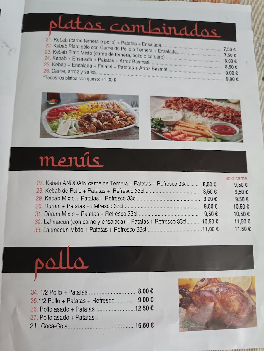 Anqara Kebab Photo Menu 1