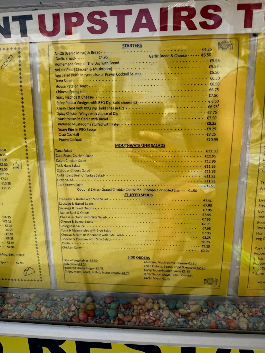 Scott's Family Restaurant Photo Menu 1