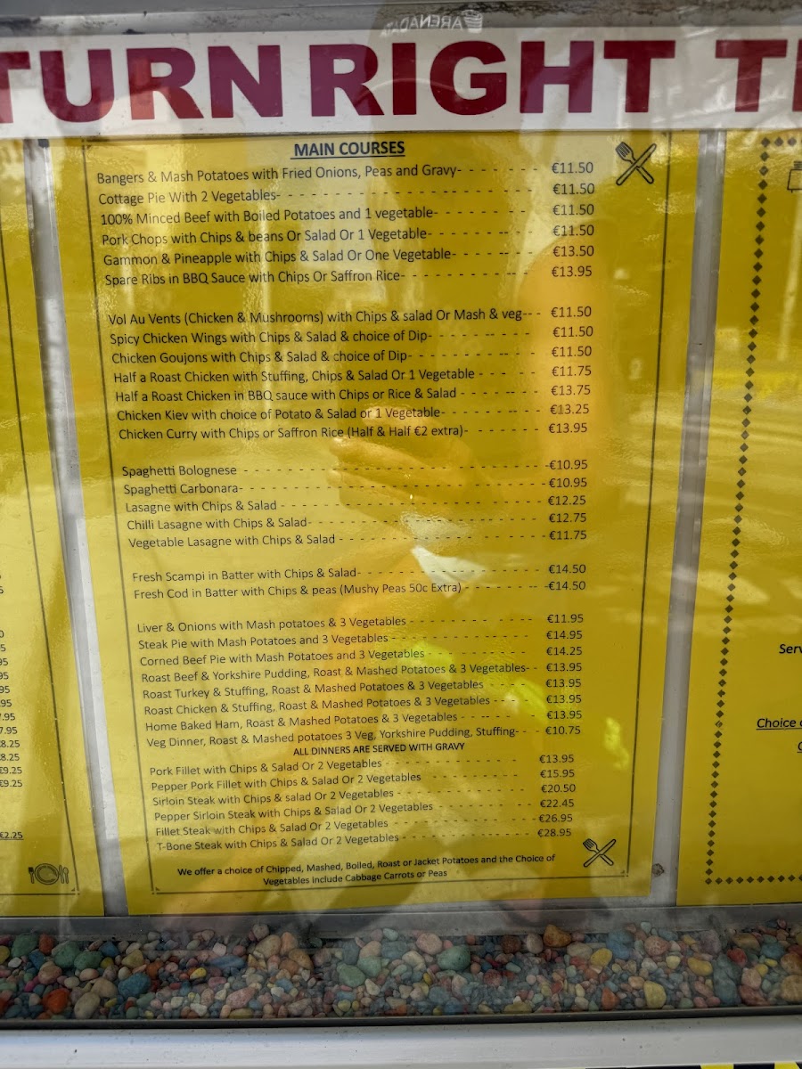 Scott's Family Restaurant Photo Menu 2