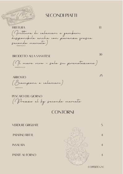 Sacù Bistrot Photo Menu 2