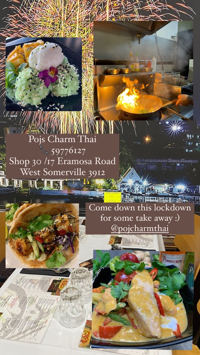 POJ'S CHARM THAI RESTAURANT AND CAFE Photo Menu 7