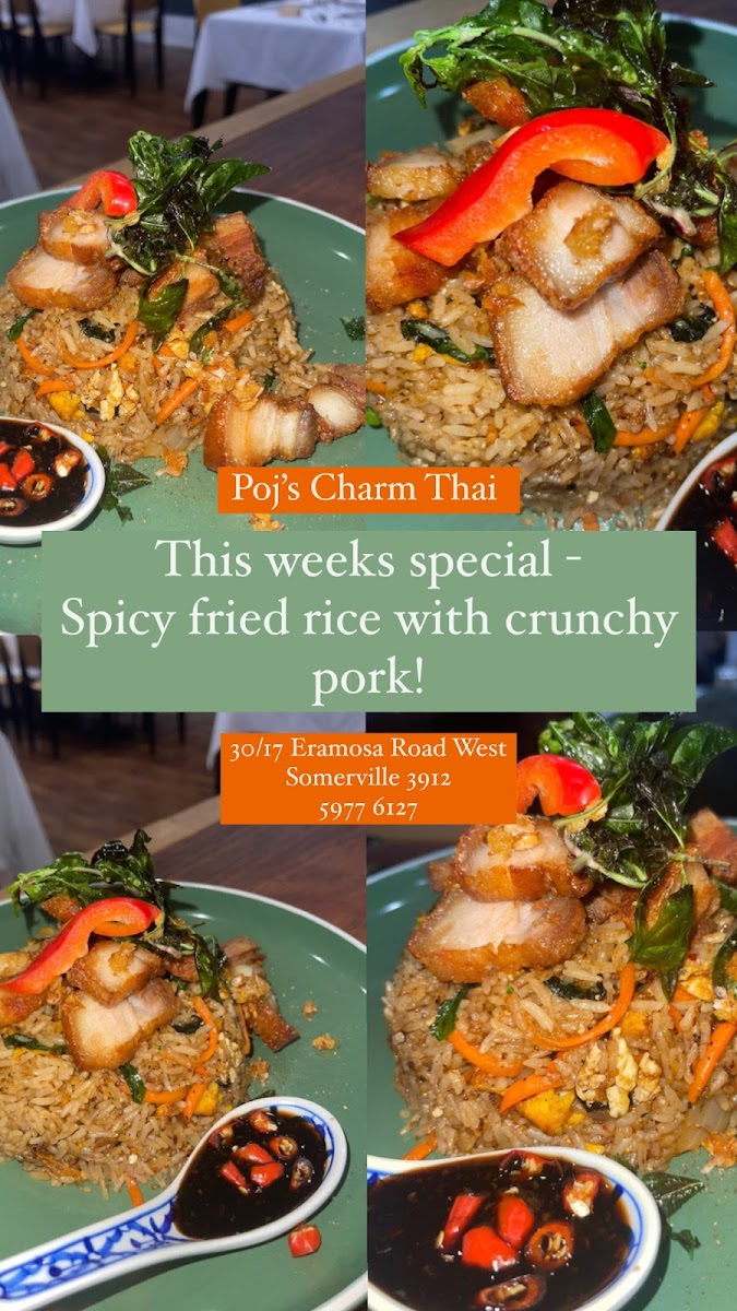POJ'S CHARM THAI RESTAURANT AND CAFE Photo Menu 8