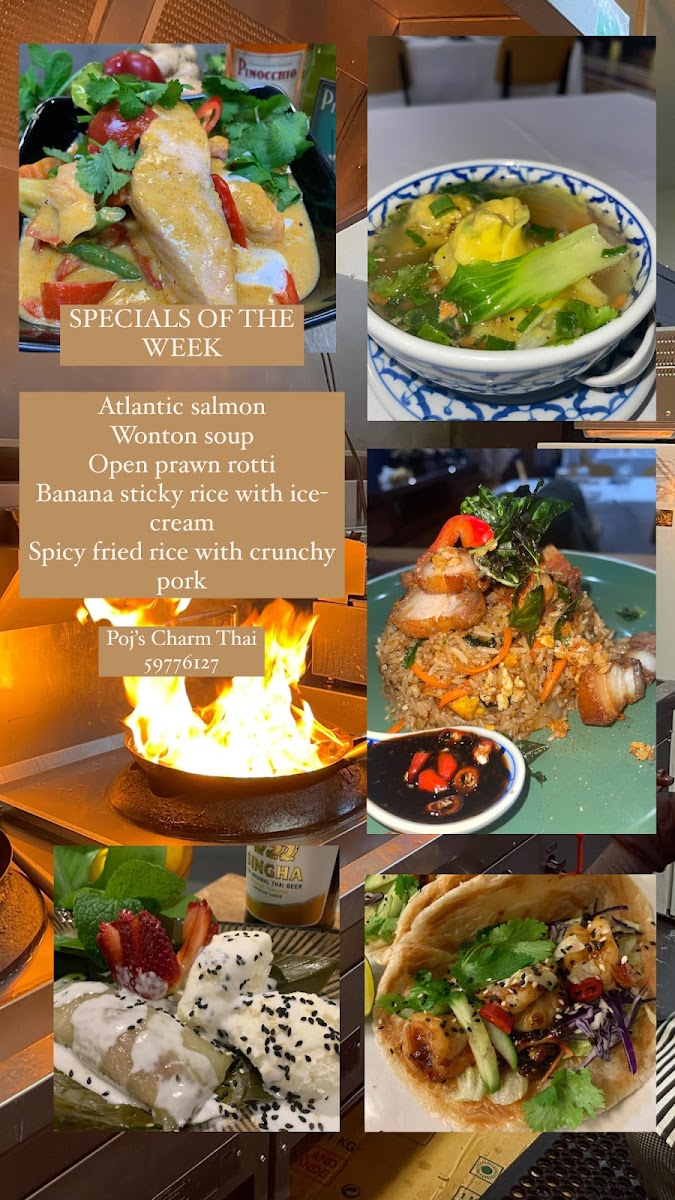 POJ'S CHARM THAI RESTAURANT AND CAFE Photo Menu 9