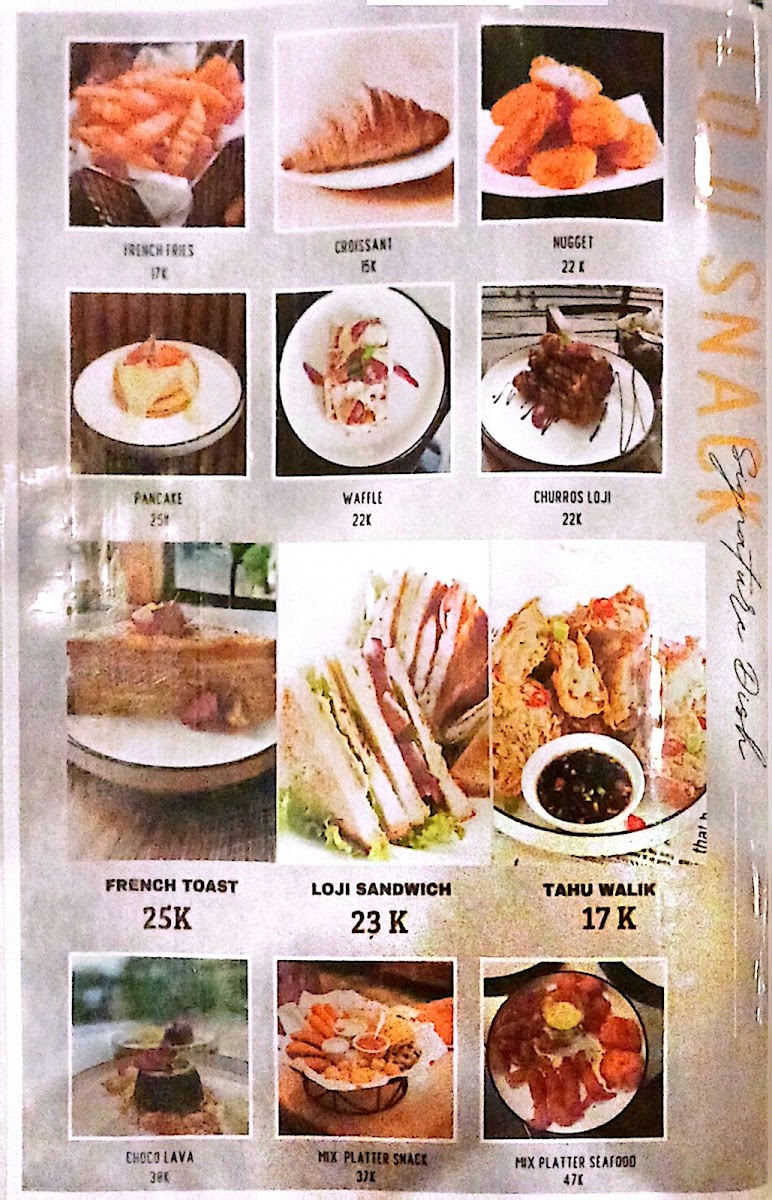 Warunk Loji Photo Menu 1