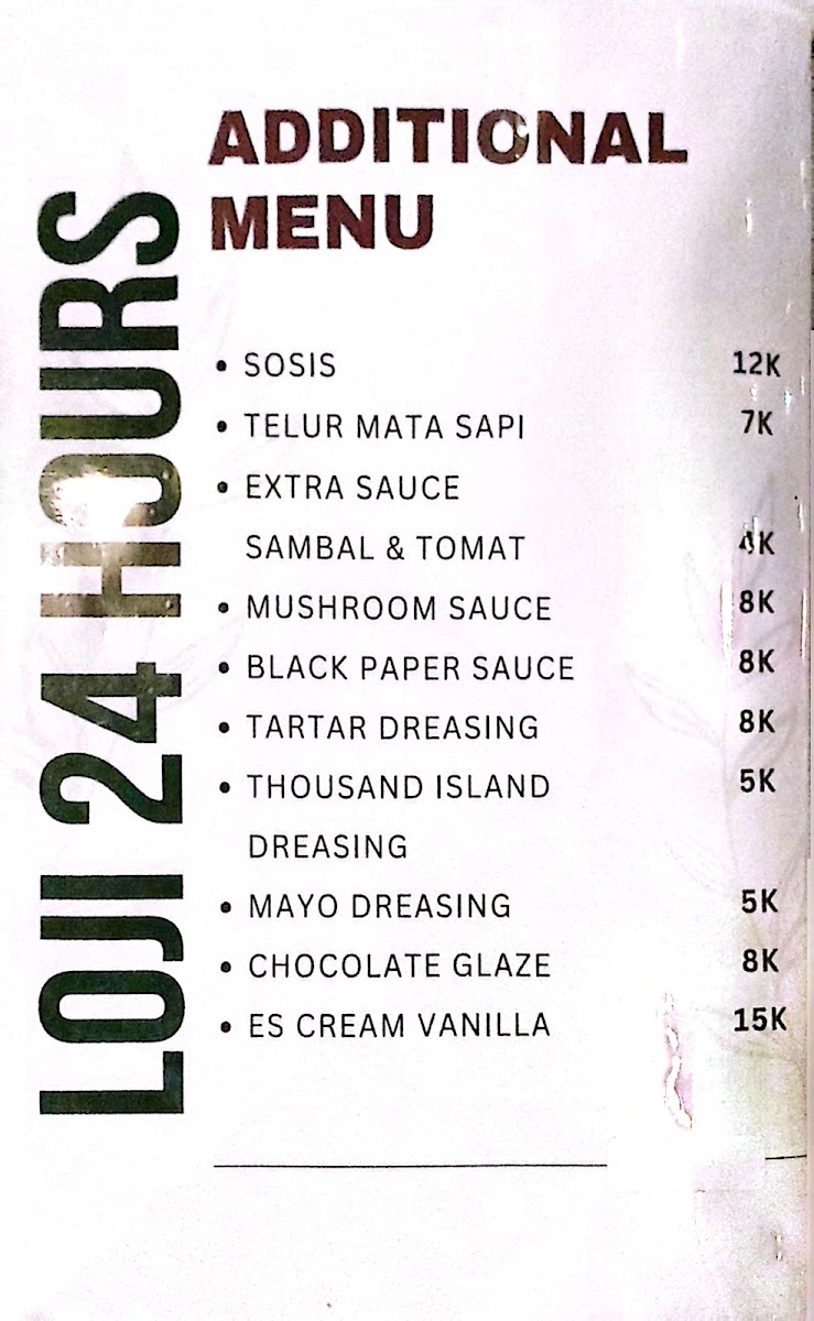 Warunk Loji Photo Menu 4