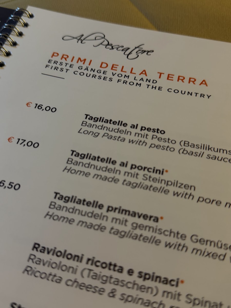 Al Pescatore Photo Menu 10