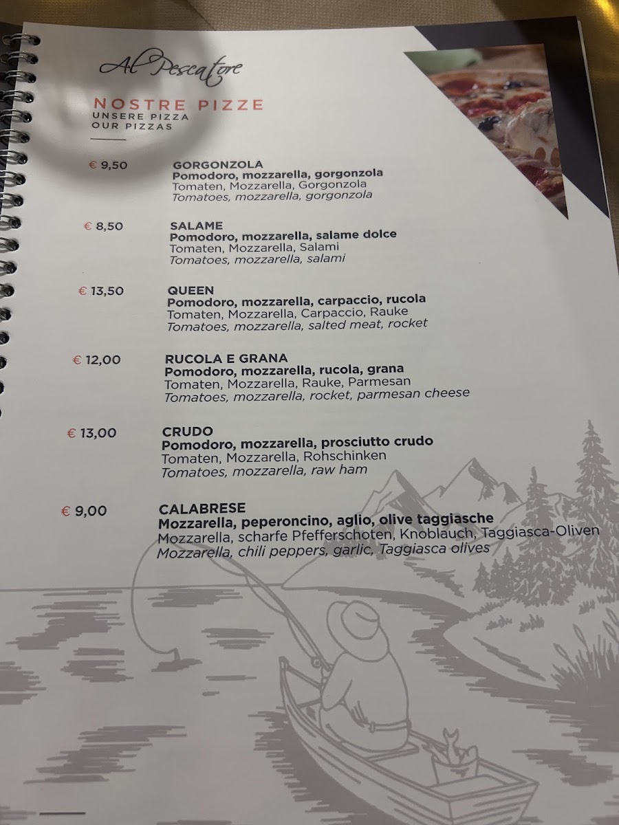 Al Pescatore Photo Menu 2