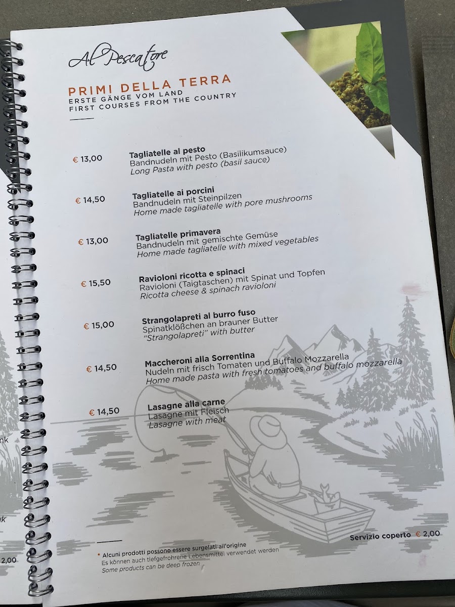 Al Pescatore Photo Menu 9