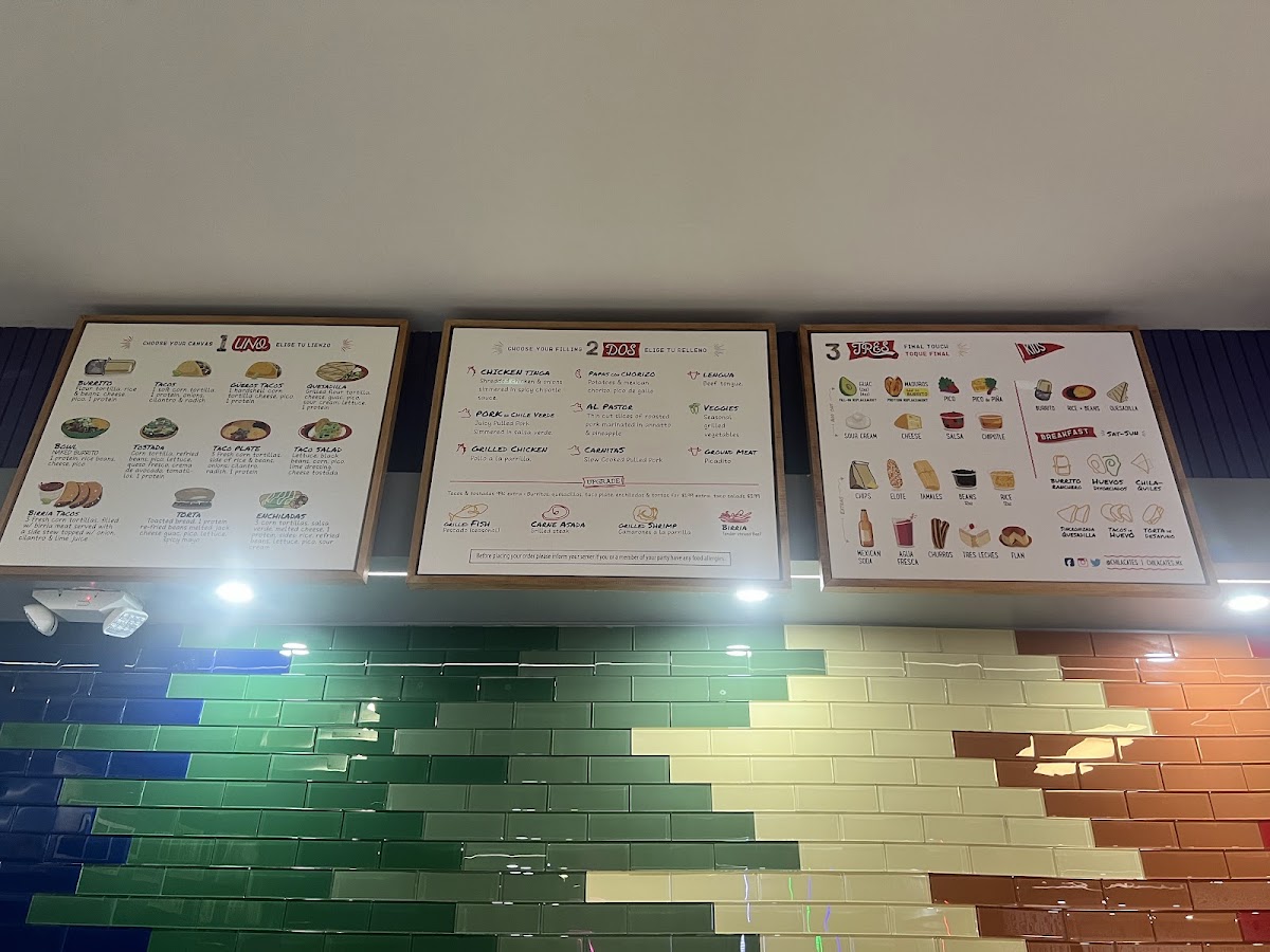 chilacates West End Photo Menu 4