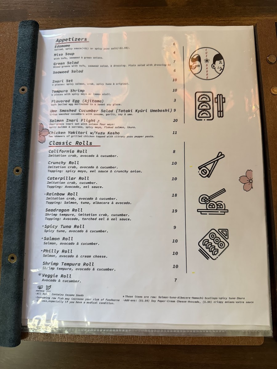 Cui-Daoré Photo Menu 9