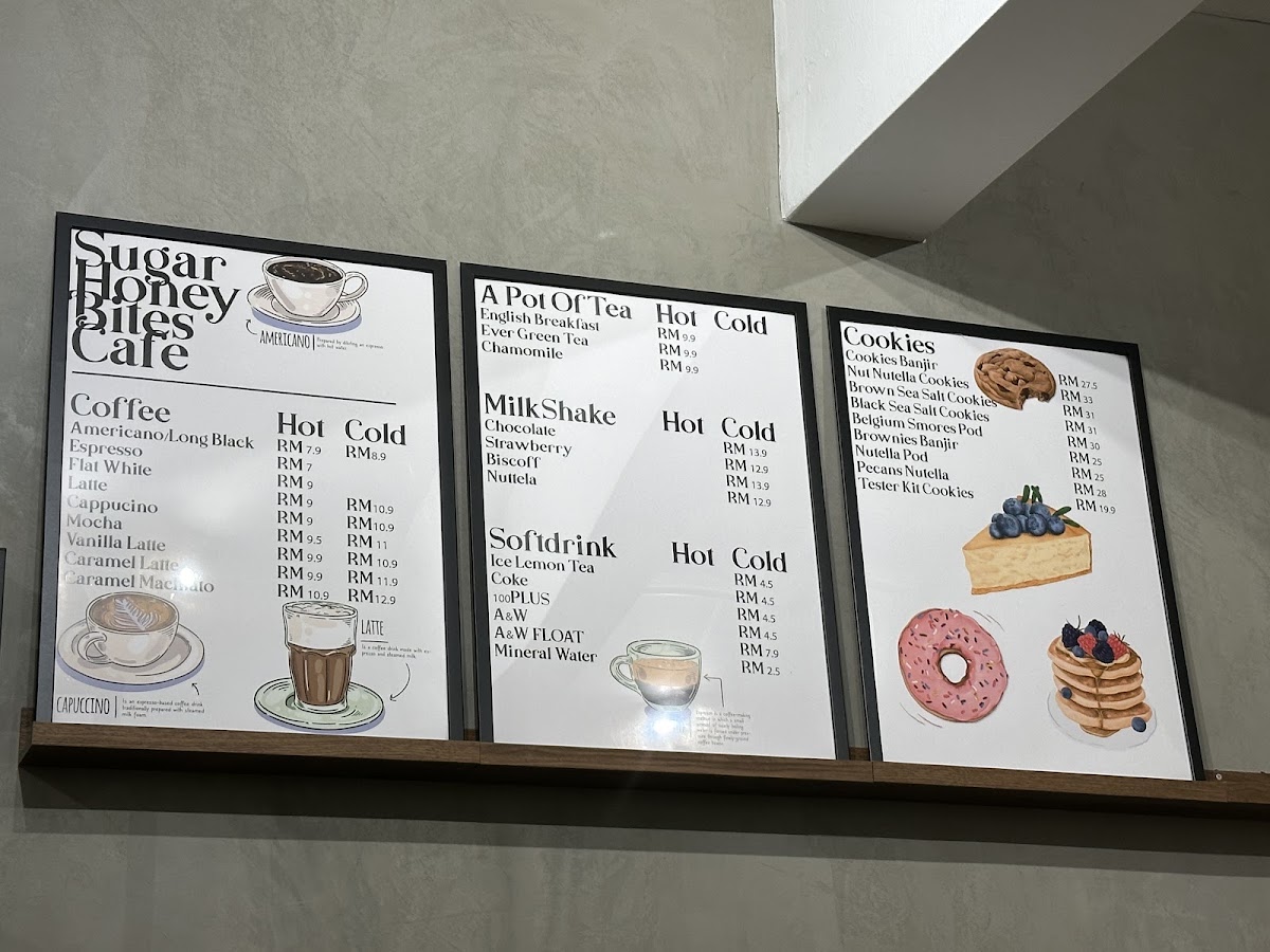 Sugar Honey Bites Cafe Photo Menu 7