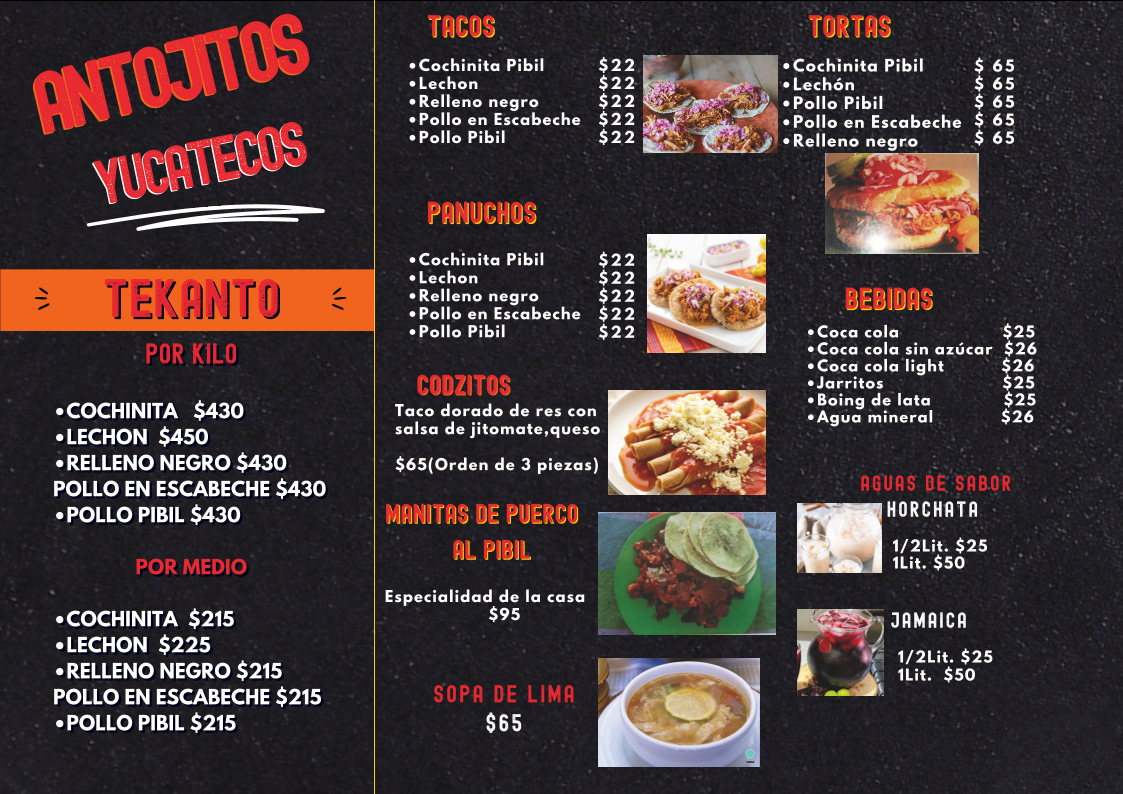 Antojitos yucatecos Tekantó Photo Menu 1