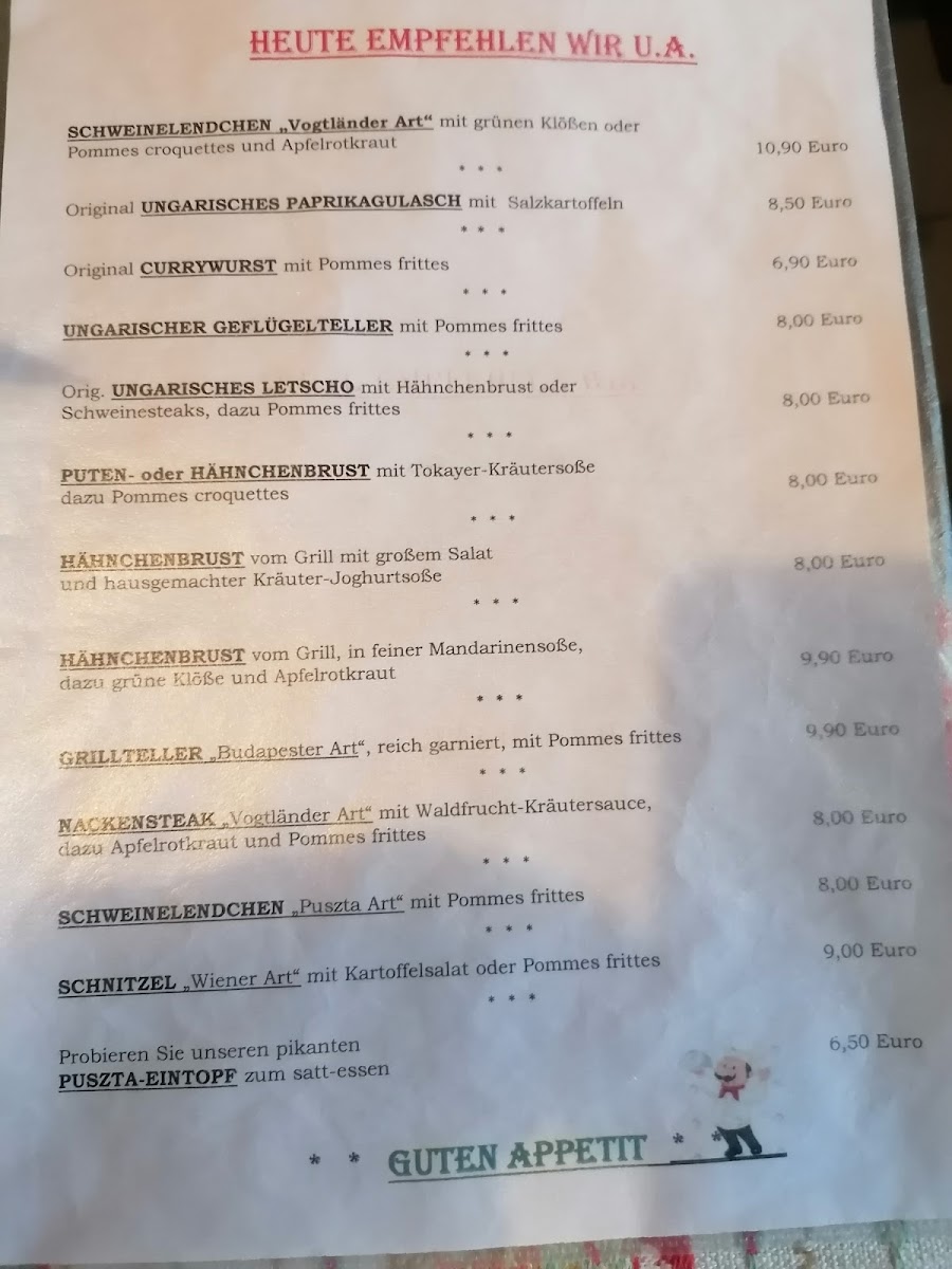 Restaurant Piroschka Photo Menu 3