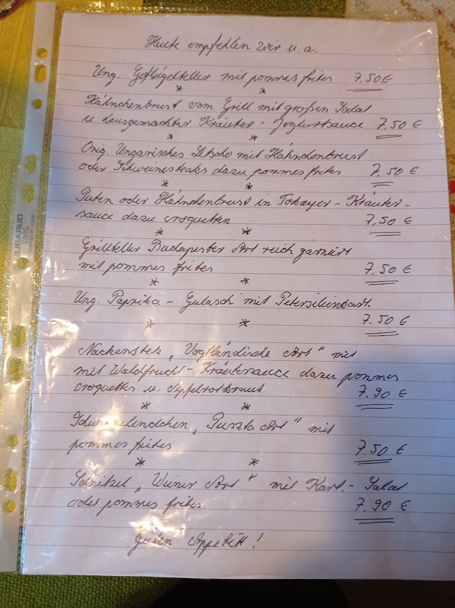 Restaurant Piroschka Photo Menu 7