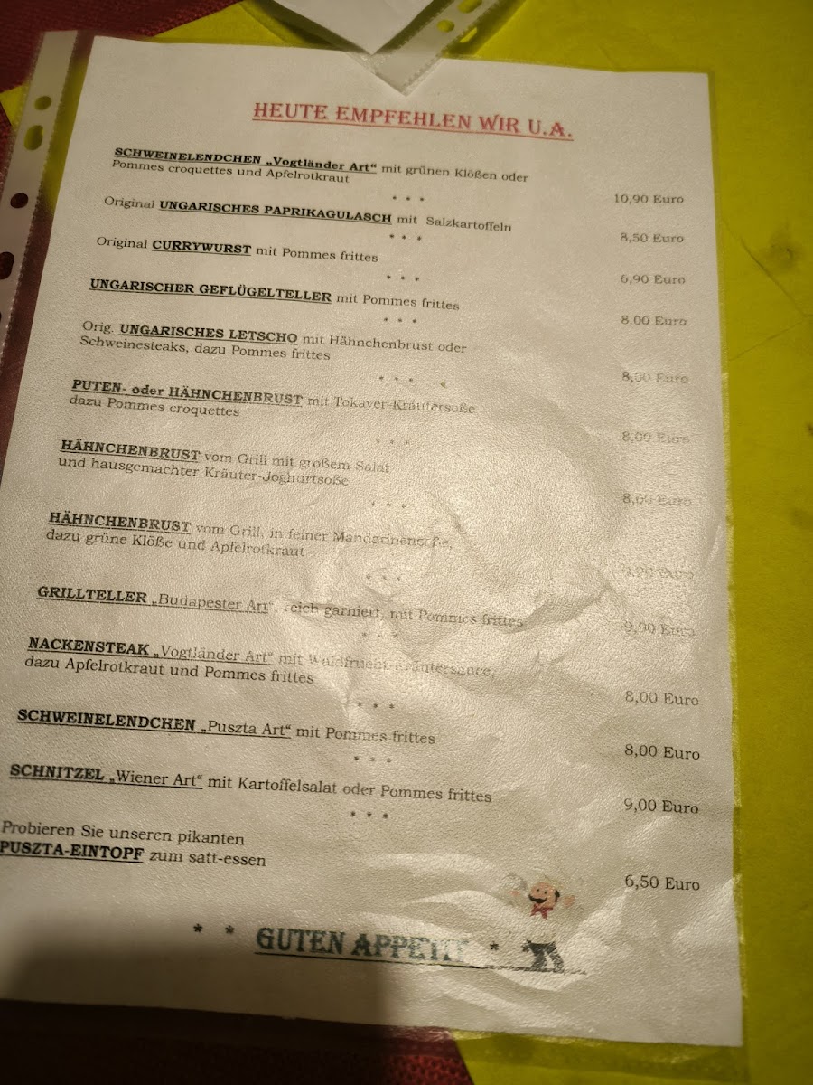 Restaurant Piroschka Photo Menu 8