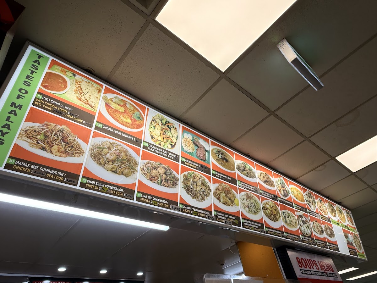 Taste of Malaysia Restaurant Photo Menu 4