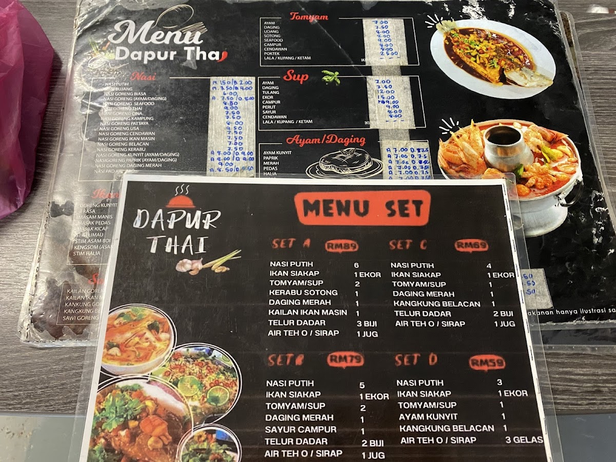 Dapur Thai Photo Menu 1