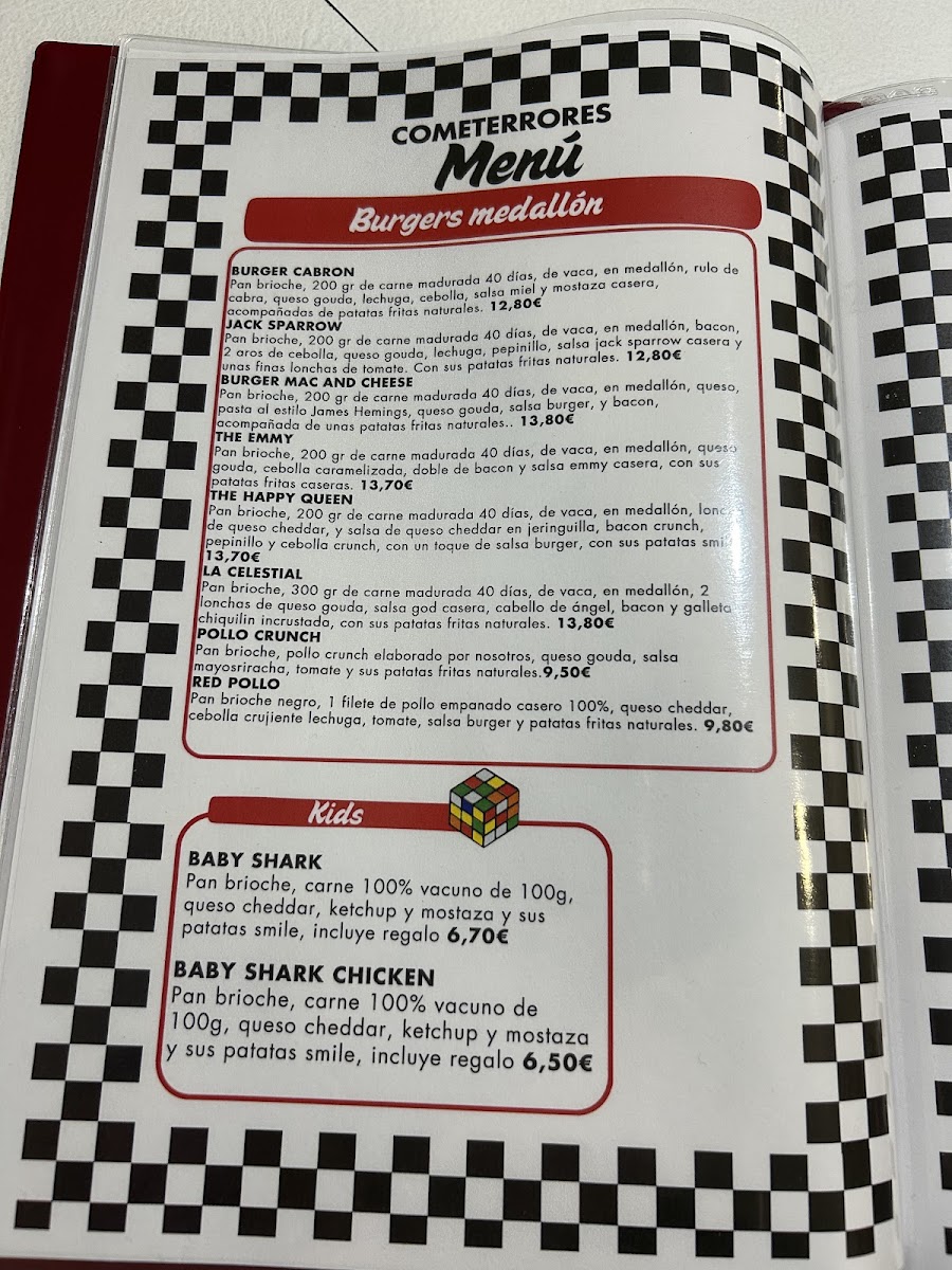 Hamburguesería Cometerrores Photo Menu 7