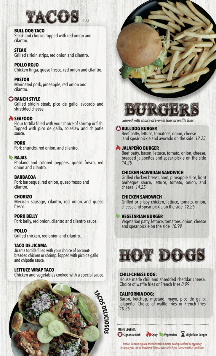 Moncho's Lounge Photo Menu 2