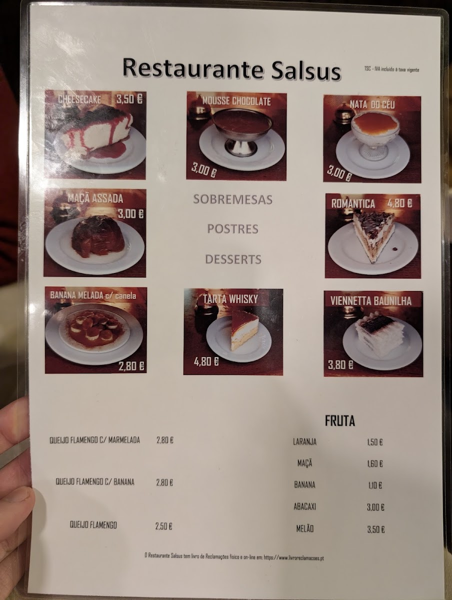 Restaurante Salsus Photo Menu 1