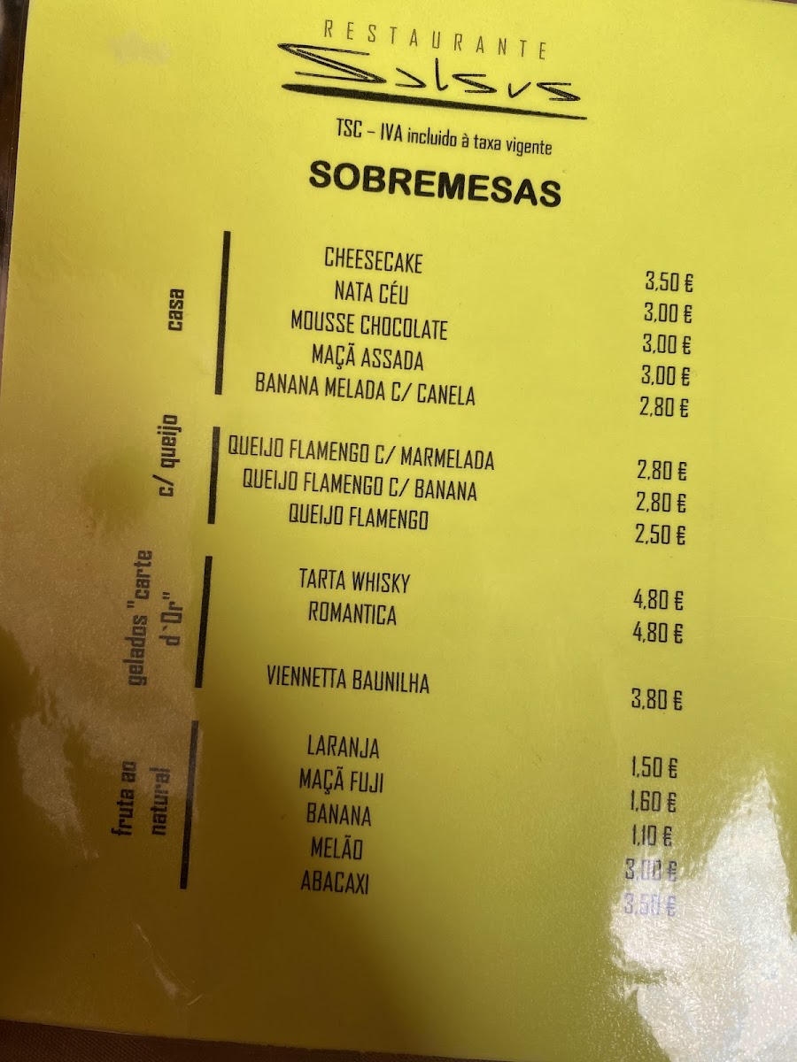 Restaurante Salsus Photo Menu 2