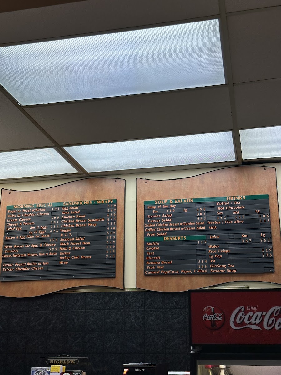 Hannah's Coffee & Deli Photo Menu 3