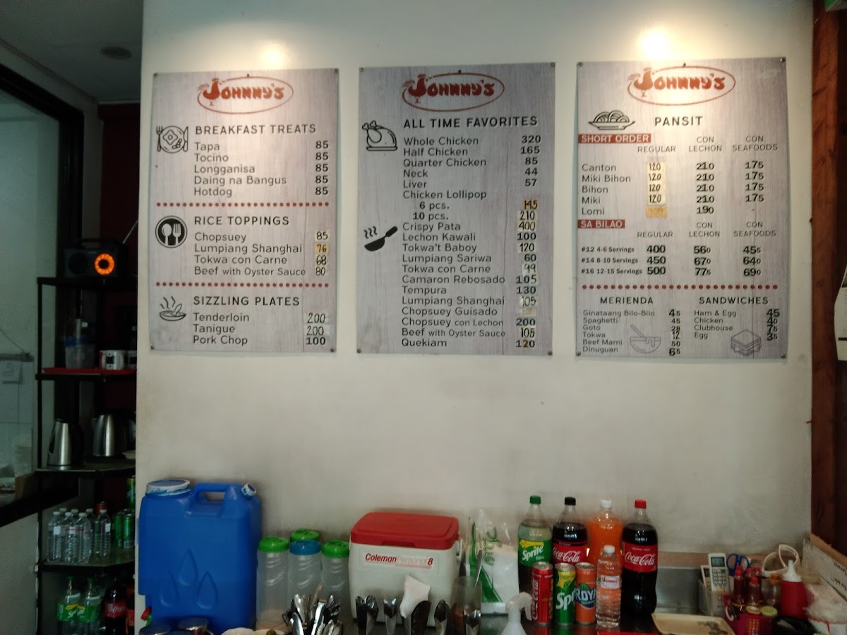 Johnny's Photo Menu 2