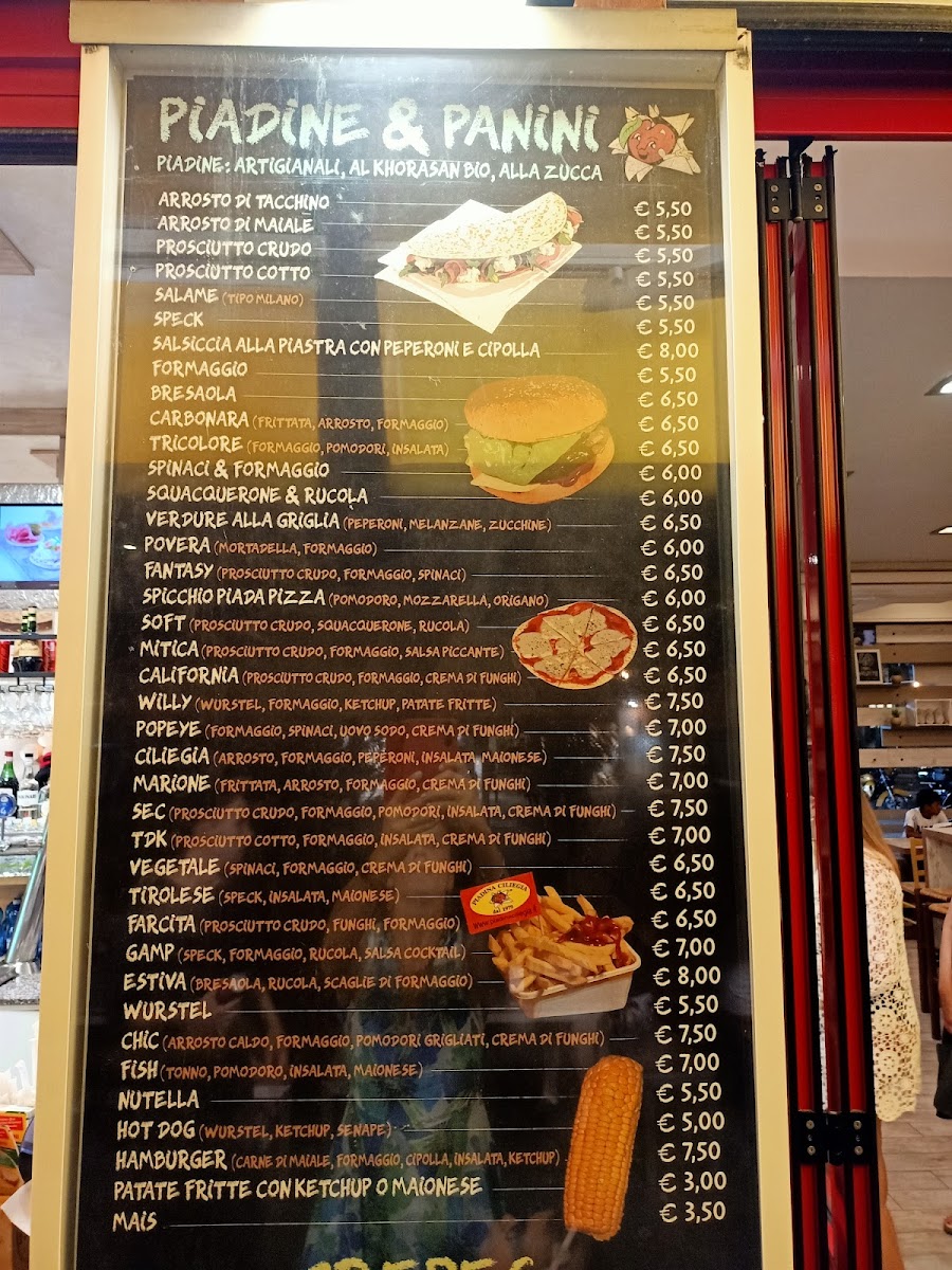 Piadina Ciliegia Photo Menu 1