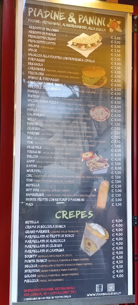 Piadina Ciliegia Photo Menu 7