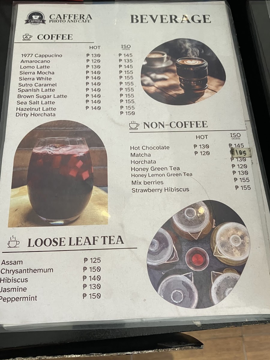 Caffera Photo + Café Photo Menu 7
