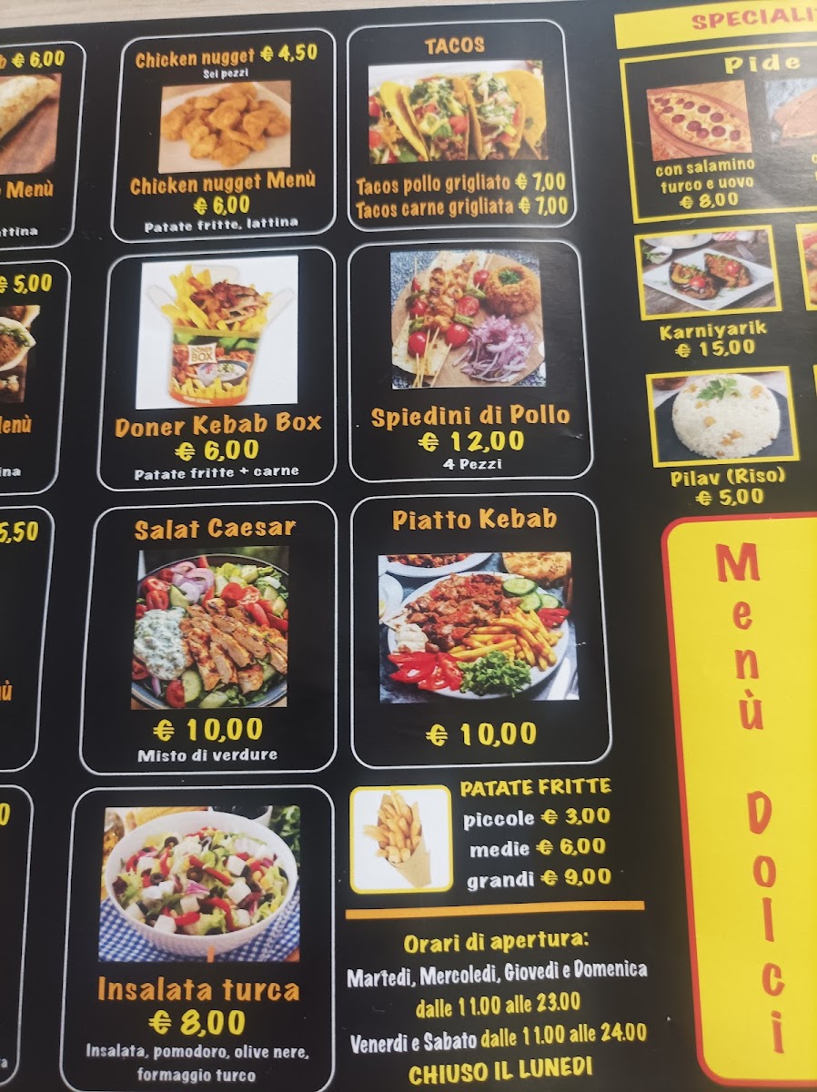 CASA DEL KEBAB PİZZA SPECİALİTÀ TURCHE Photo Menu 4