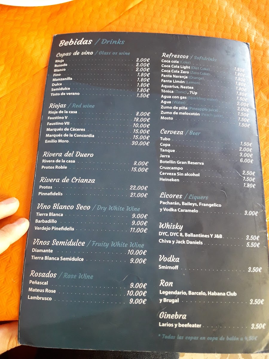 Restaurante El Varadero Photo Menu 10