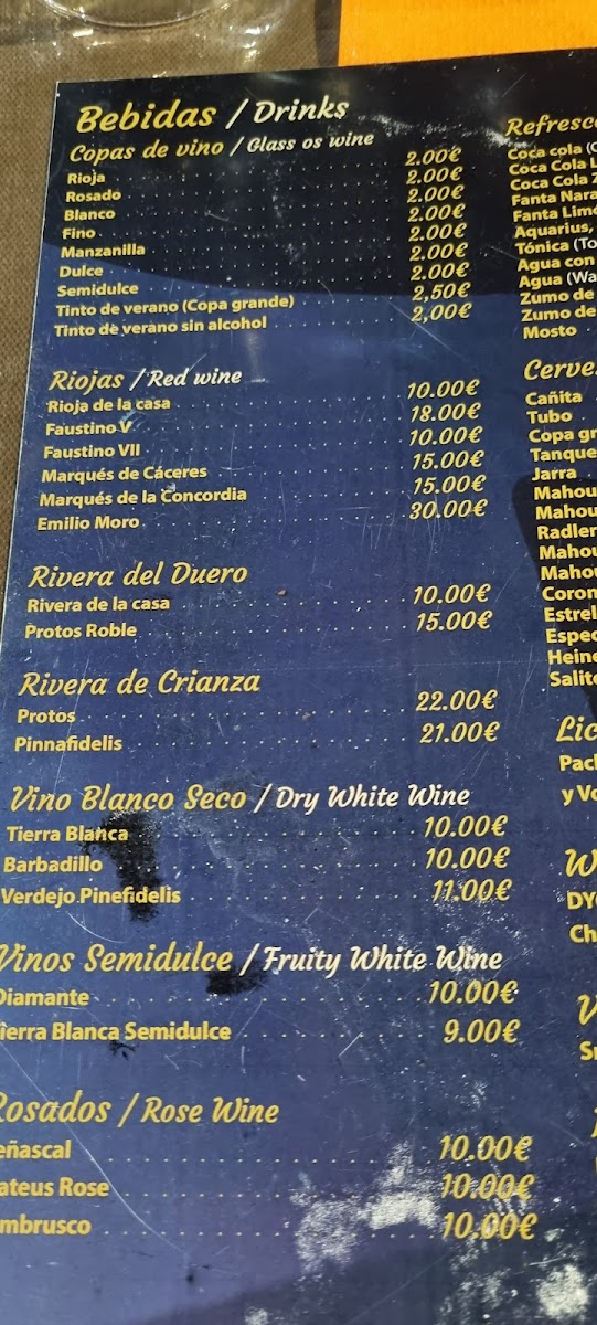 Restaurante El Varadero Photo Menu 8