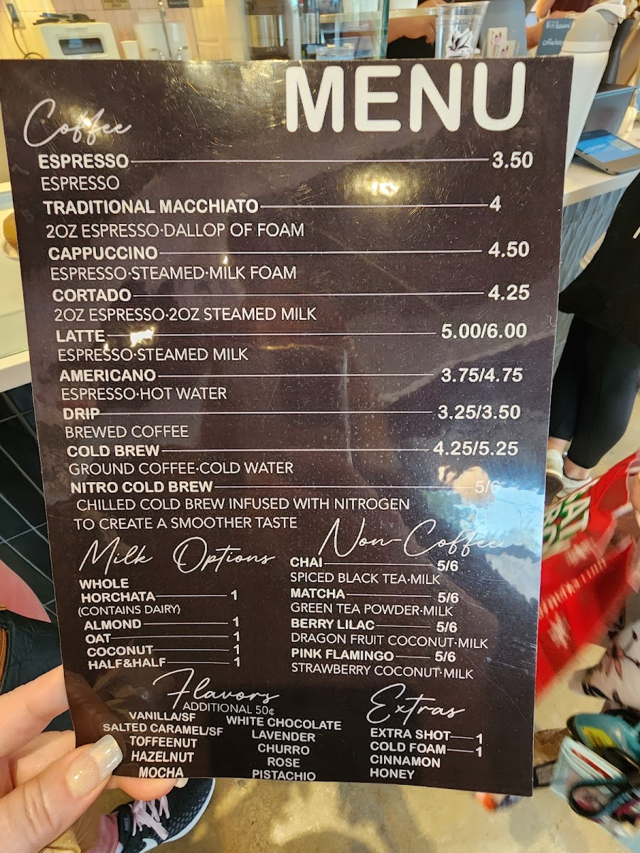 Early Bird Coffee Photo Menu 7