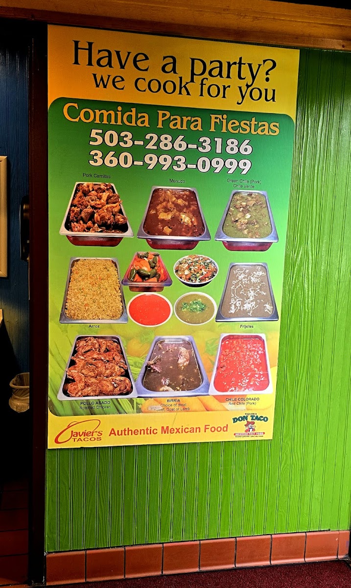 Don Taco Photo Menu 1