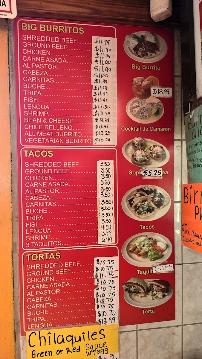 Don Taco Photo Menu 3