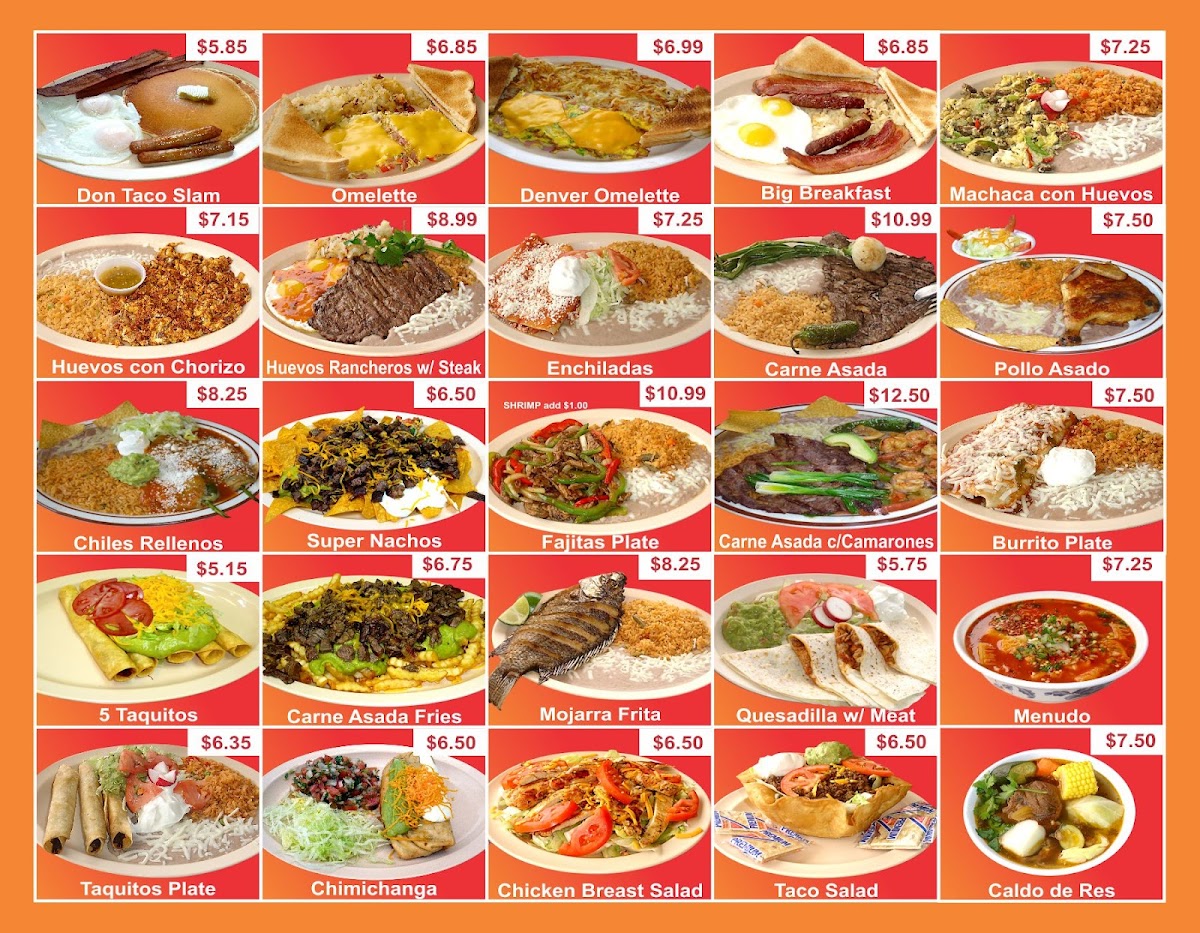 Don Taco Photo Menu 6
