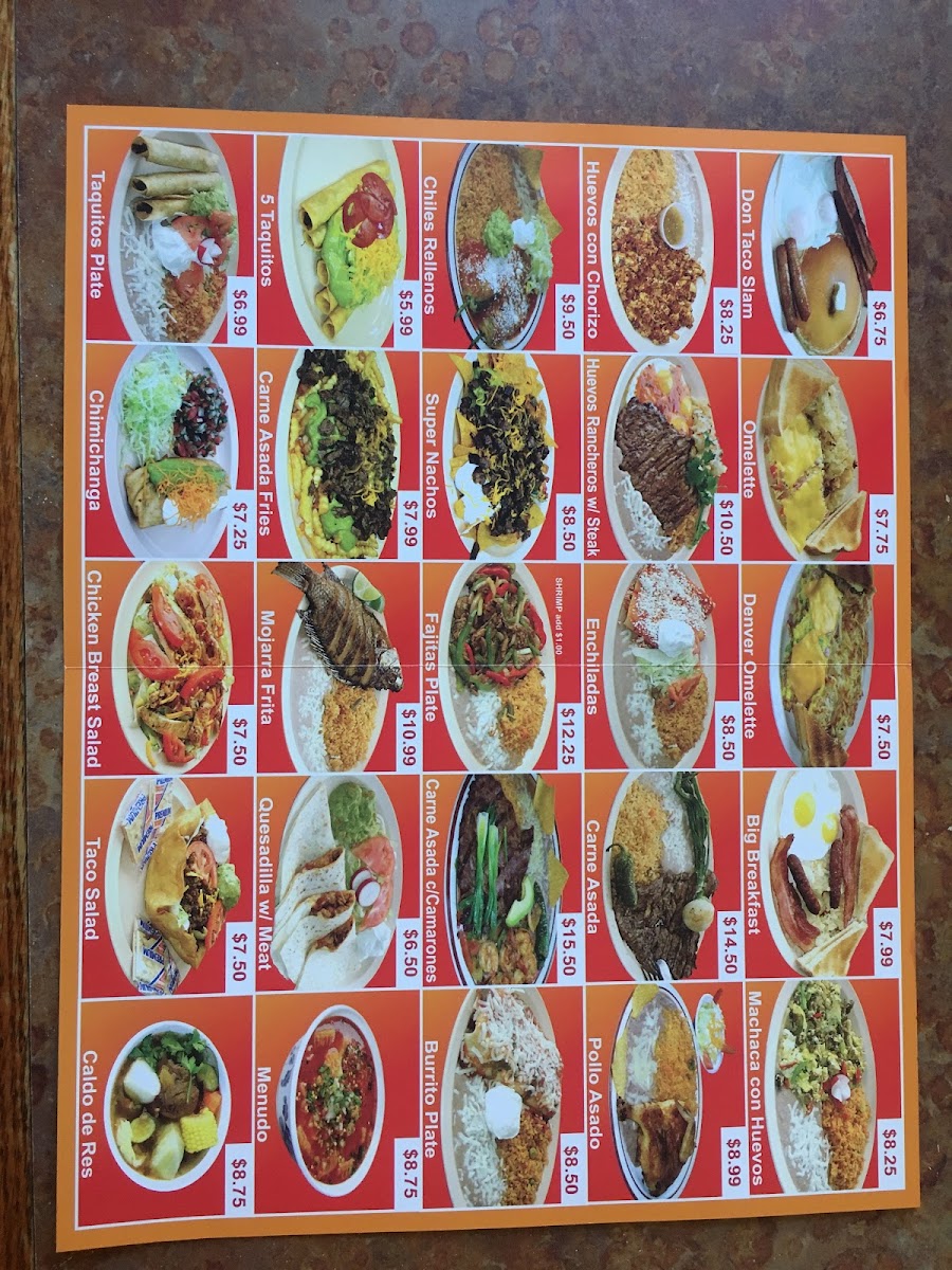 Don Taco Photo Menu 7