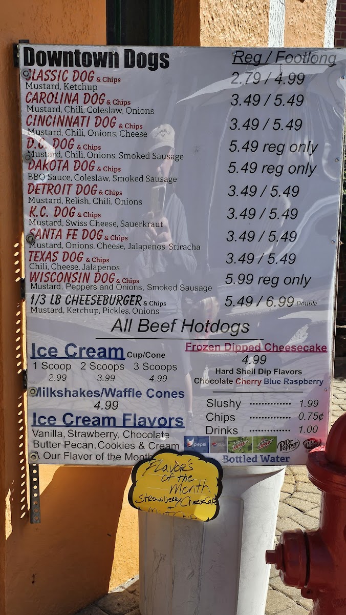 Downtown Dog House Photo Menu 2