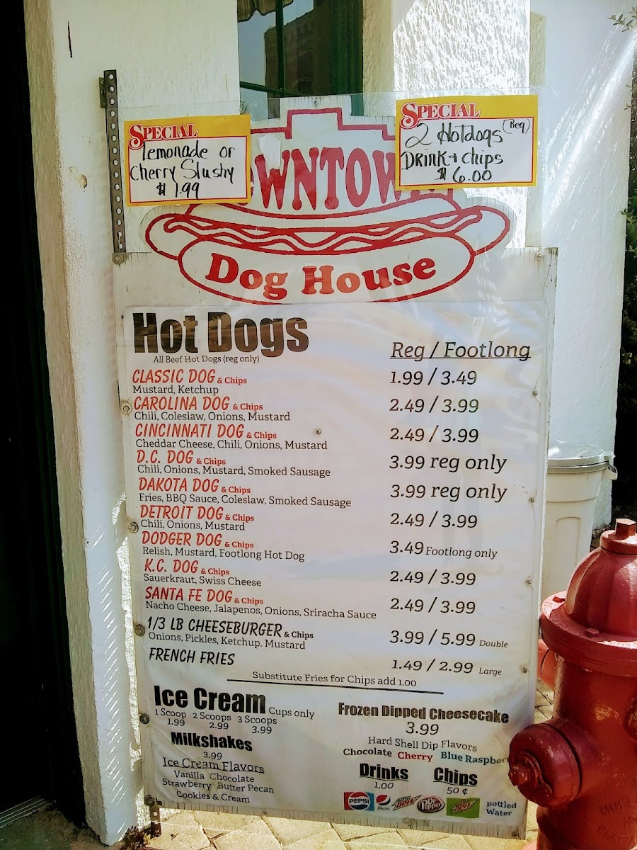 Downtown Dog House Photo Menu 4