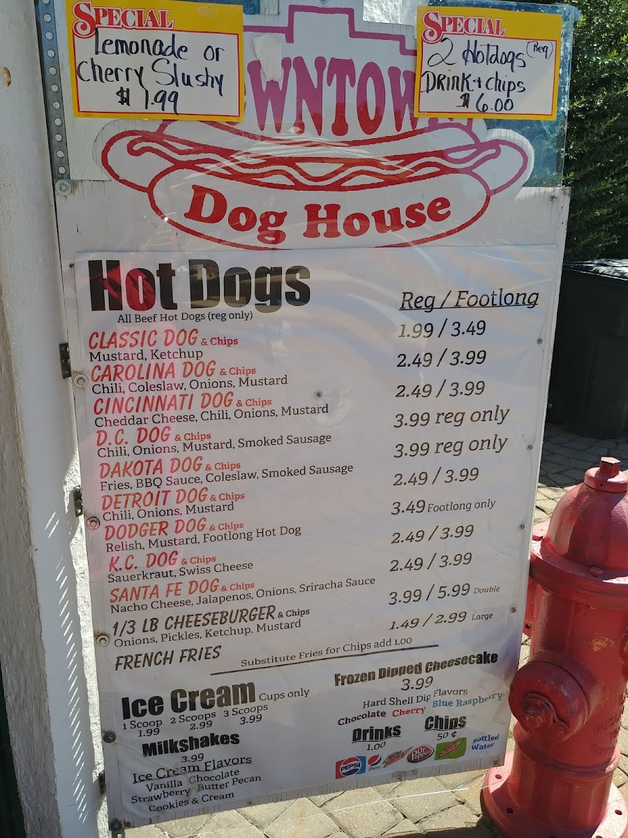 Downtown Dog House Photo Menu 5