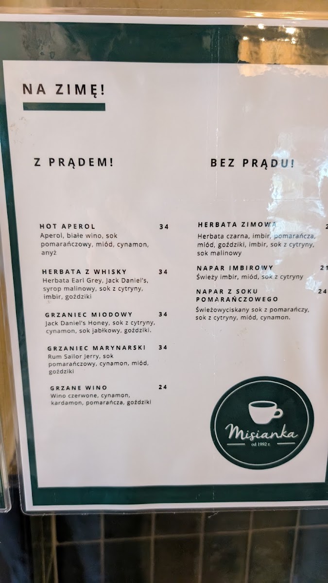 Misianka Kawiarnia Photo Menu 3
