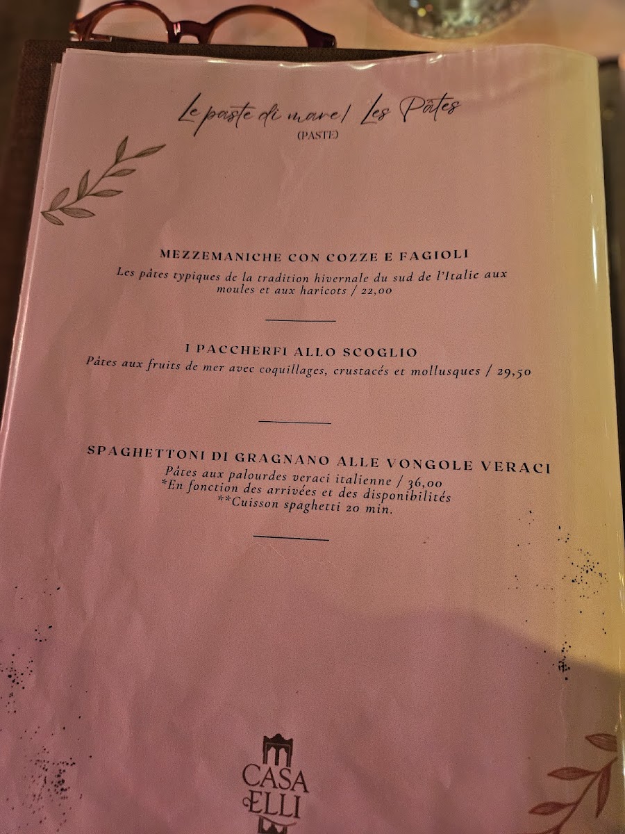 CASA ELLI Ristorante & Pizzeria Photo Menu 8
