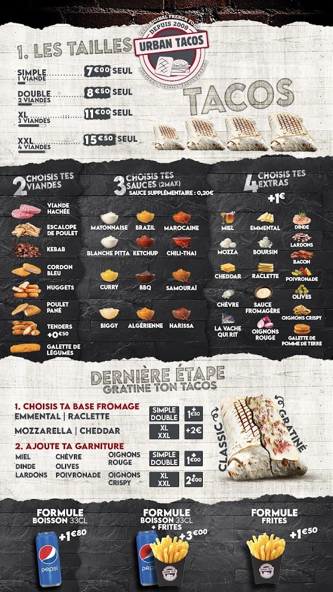 URBAN TACOS Photo Menu 3