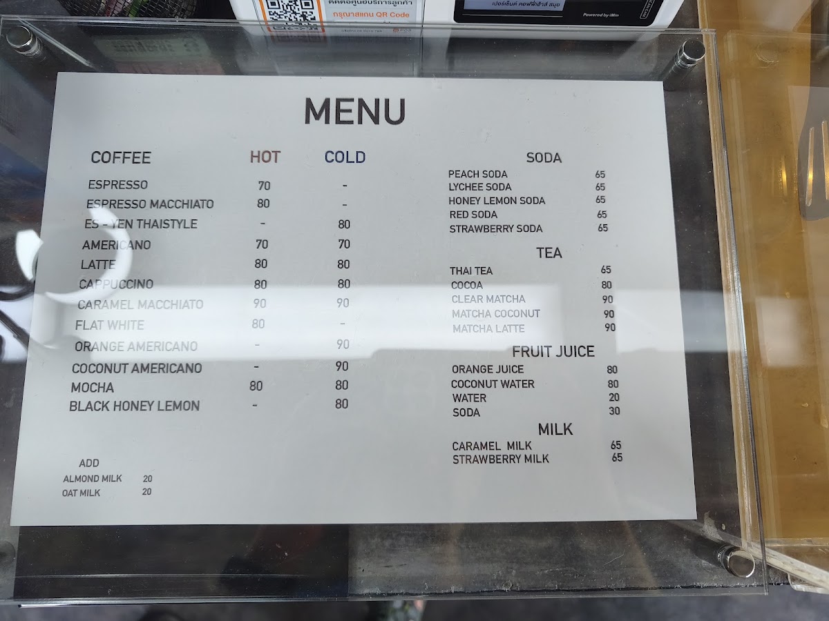 1% Coffee House Samui Photo Menu 2