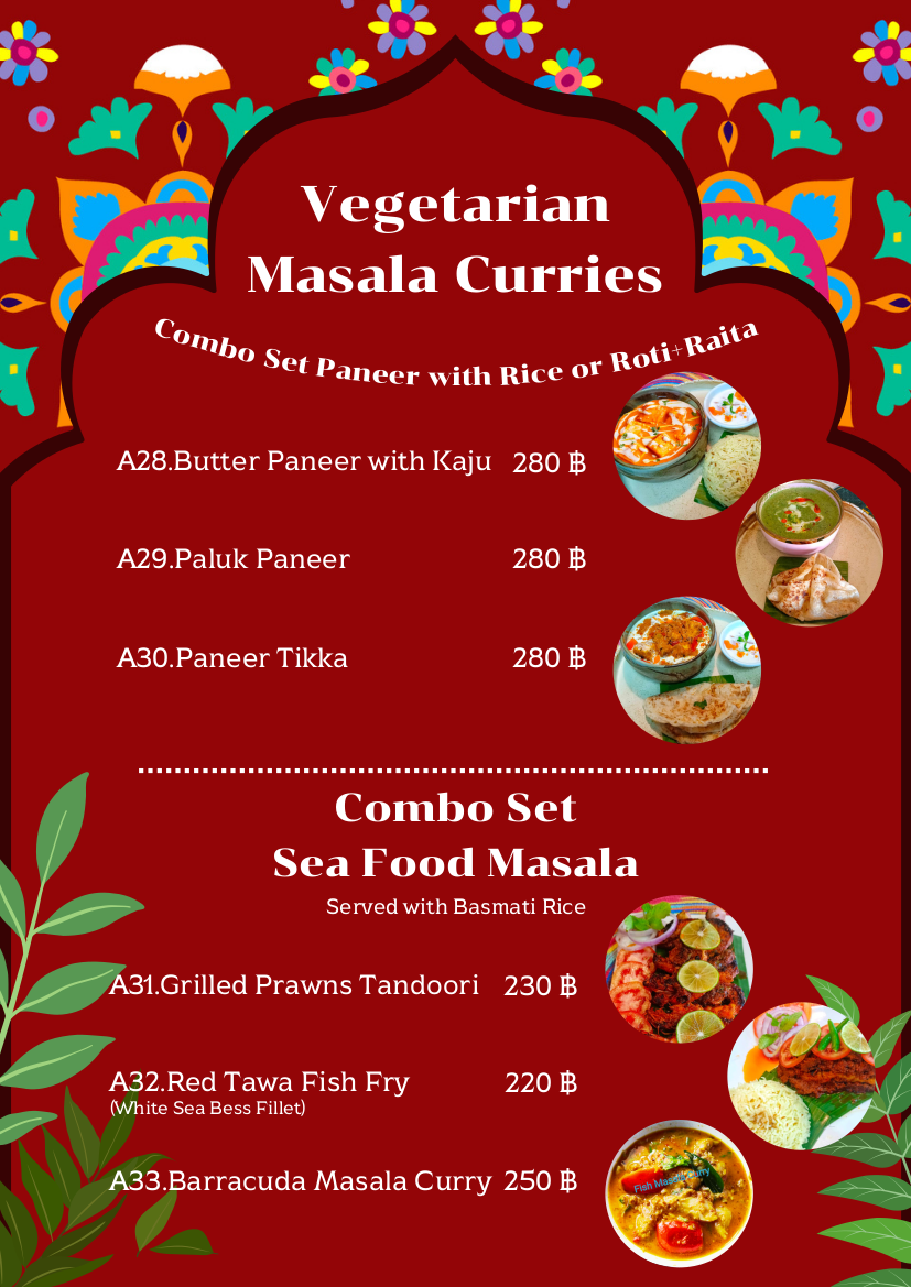 Lea's Indian Food Restaurant Photo Menu 1