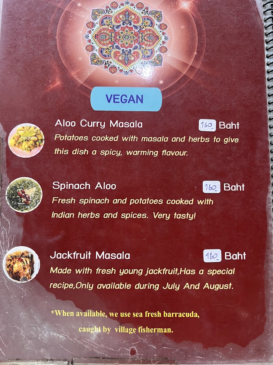 Lea's Indian Food Restaurant Photo Menu 10