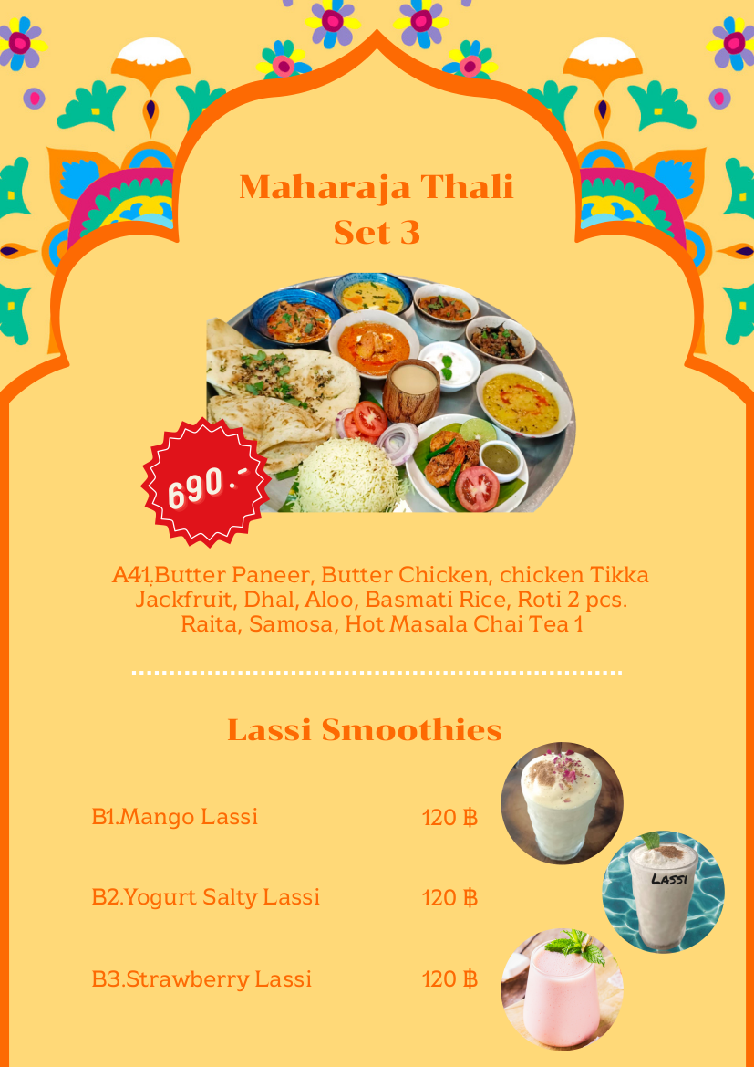Lea's Indian Food Restaurant Photo Menu 4